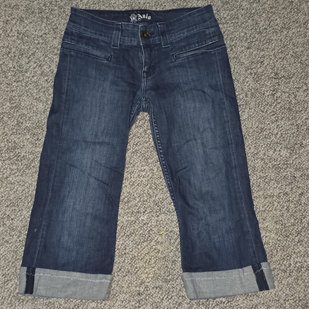 Anlo Dark Blue Cropped Jeans